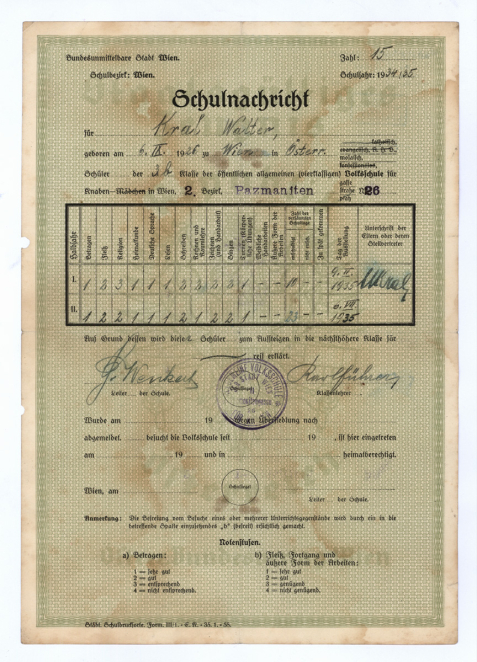 Dokument w języku niemieckim